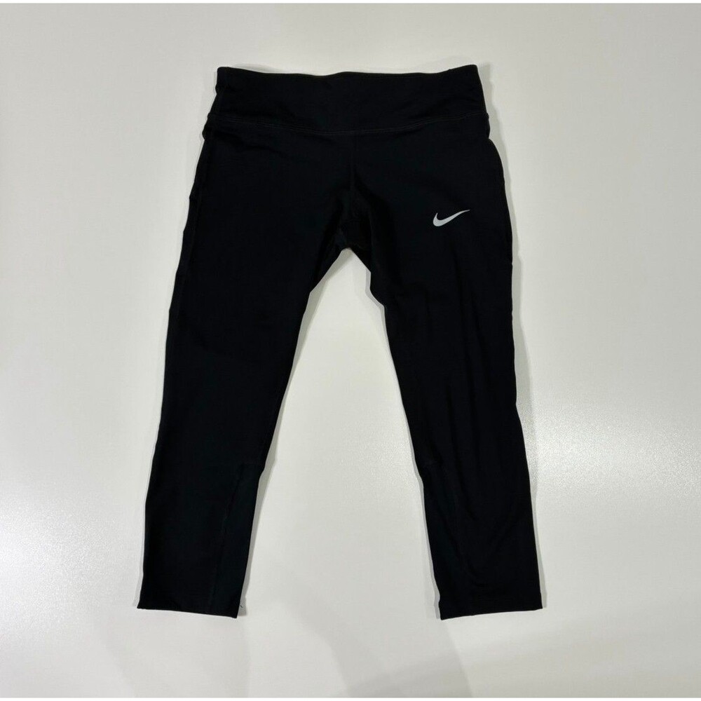Nike Dri-FIT Running Crop Leggings Black S